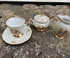 Vintage Chodziez Fine Porcelin Tea Set