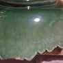 Antique Majolica Green Grape Plate Image 6
