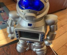 Retro Talking Robot Savings Bank
