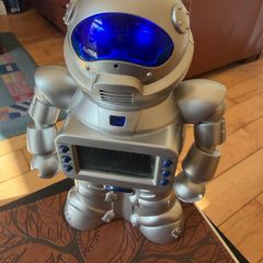 Retro Talking Robot Savings Bank
