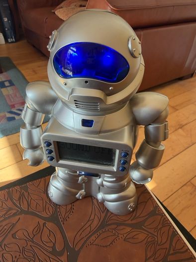 Retro Talking Robot Savings Bank