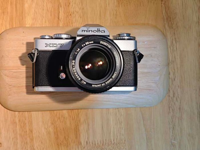 Minolta XD7 (1978) + MC Rokkor 50mm f/1.4 - Serviced & Ready to Use Film Camera