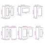 11 Piece Kitchen Cabinet Set White Image 10