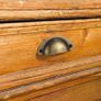 24 Pcs Shell Cup Handles, Semi Circle Drawer Pull Handle, Metal Kitchen Cupboard Cabinet Dresser Door Handles Knobs, Retro Furniture Knobs Image 4