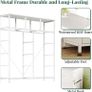 Chest of Drawers with Pockets 11 Fabric Drawers Storage Organiser Unit Image 6