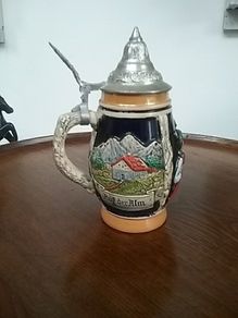 Authentic Beer Stein/Home Bar Decor