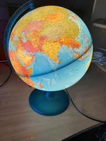 Globe bedroom light
