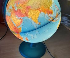 Globe bedroom light