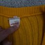 Vintage Mustard Ribbed Knit Tank Size M Image 3