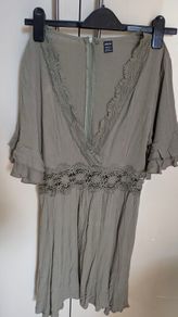 Woman dresses