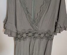 Medium and large woman dresses