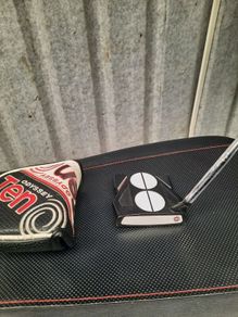 Odyssey 2 ball 10 putter.