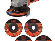 main image for ad 710 W Grinder Power Tool 115 mm with 5 Cutting Discs, BEG010A5-GB