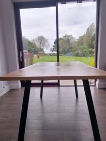 Wooden Rectangular Dining Table from Harvey Norman