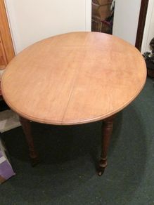 Edwardian Oak Oval Table