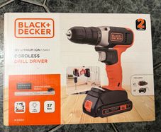 Black+ decker brand new 18v cordless drill