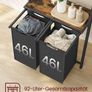 Laundry basket with towel ladder Bathroom furniture Image 6