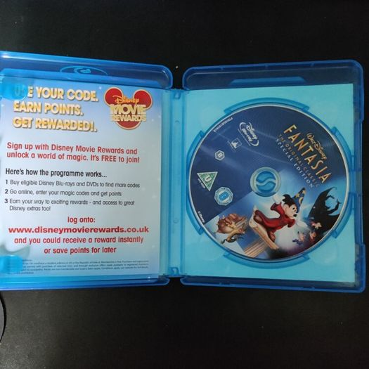 Fantasia & Fantasia 2000 Blu Ray Set