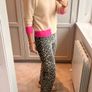 Leopard jeans Image 3