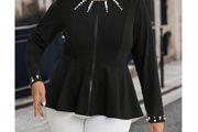 Beautiful Jacket with Pearls size 20