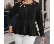Beautiful Jacket with Pearls size 20