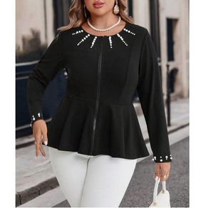Beautiful Jacket with Pearls size 20