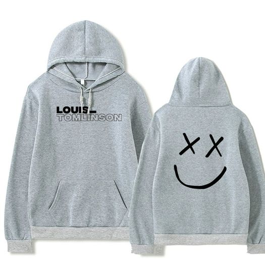 Louis Tomlinson Hoodie The Signature Comfort and Charm of Louis's Exclusive Apparel. Louis Tomlinson Merch Shirt, Louis Tomlinson smiley hoodie for adults and kids