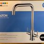 Walton Chrome Mono Kitchen Sink Mixer Tap | Square U-Spout Image 3
