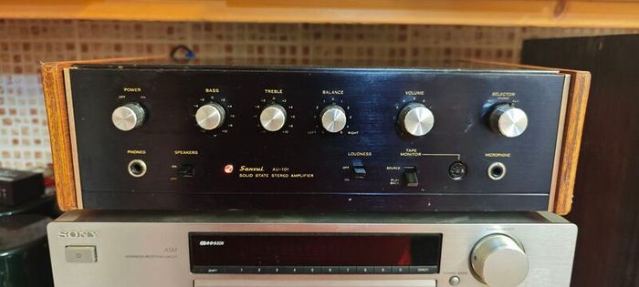vintage audiophile Sansui au101