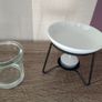 Yankee Candle Glass Votive Holders and Ceramic Tart Burner and Tea Light Image 6