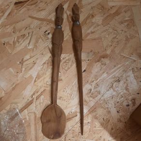 vintage wooden cutlery