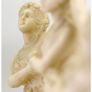 Vintage Italian Cast Alabaster Sculpture Three Graces H 28 cms Image 8