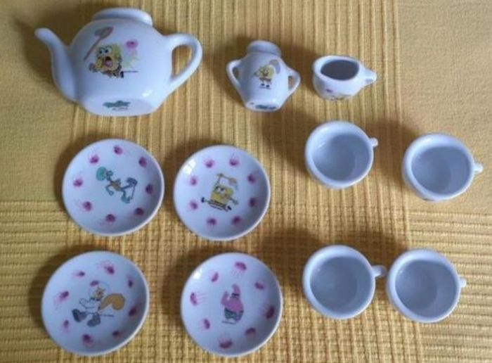SpongeBob Squarepants Children's Play Tea Set