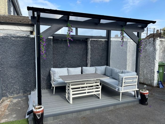 building pergola ,extension, side entry