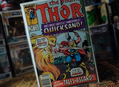 The MIghty Thor ! Issue #402 ! Death of Lorelei ! by Tom DeFalco ! Copper Age Comic from 1989 ! by Marvel !