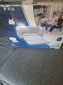 Inflatable sofa bed