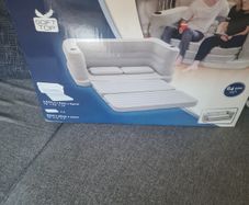 Inflatable sofa bed