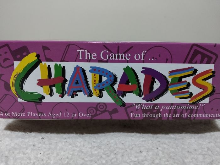 The Classic Game Of Charades board game
