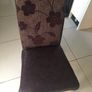 Solid granite table for sales as good as new cream and beige in colour and 6 chairs Image 4