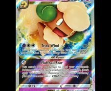 Whimsicott VSTAR 065/172 Ultra Rare Holo Brilliant Stars SWSH Pokemon Card