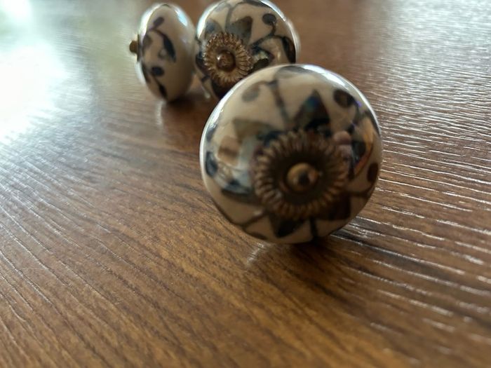 Cabinet Drawer Cupboard Ceramic  Knobs