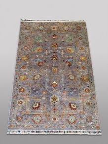 Exquisite Afghan Ziegler Hand-Knotted Wool Rug