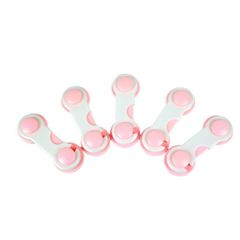 5pcs Door Drawers Plastic Safety Lock for Baby Infant