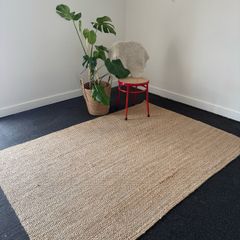 Rug, flatwoven, natural