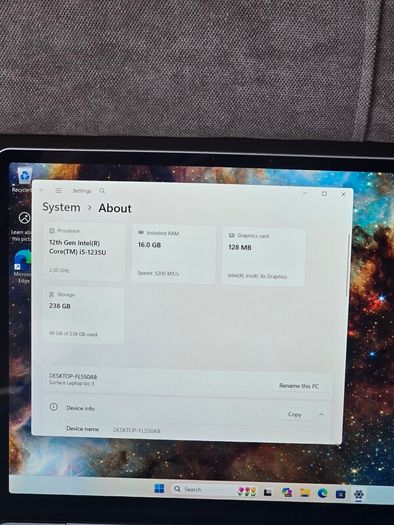 surface laptop go3