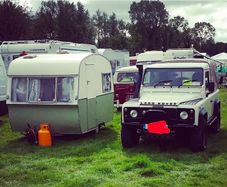Auction for 1967 Thomson Mini Glen T-Line Vintage Caravan / Rare Restoration Project / Festival Icon