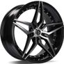 19" Black Alloy Wheels Audi Seat Skoda Mercedes Lamborghini Acura Bmw Tesla Vw Vauxhall Opel 5x112 / 5x120 Image 2