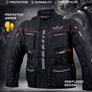 Premium Motorcycle Riding Jacket Waterproof & Windproof Motorbike Touring Jacket Image 10