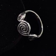 Sterling Silver Celtic Swirl Ring