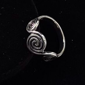 Sterling Silver Celtic Swirl Ring